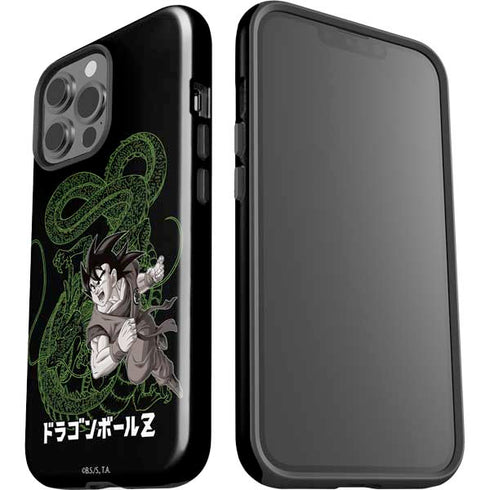 Dragon Ball Z Goku and Shenron iPhone 15 Pro Max Impact Case